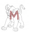 Lineart Simba(2)