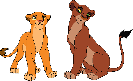 Fluffy and Aska - Apprentice and Master - Friends