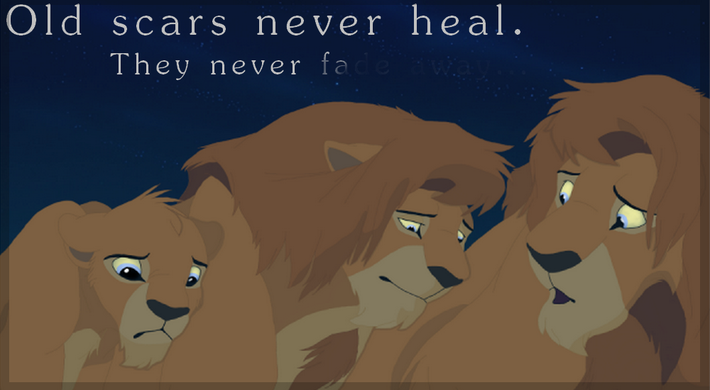 Old scars never heal...
