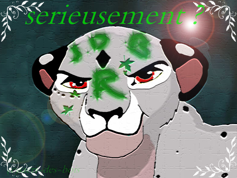 serieusement ? mon nouvel avatar =P