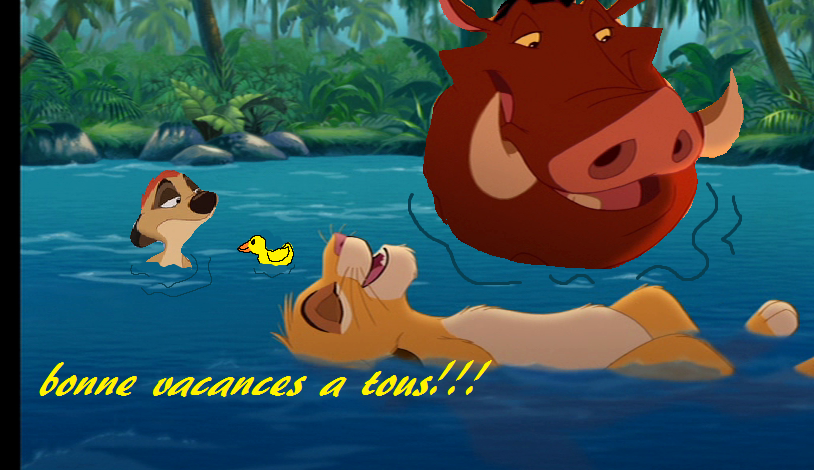 bonne vancances a tous !