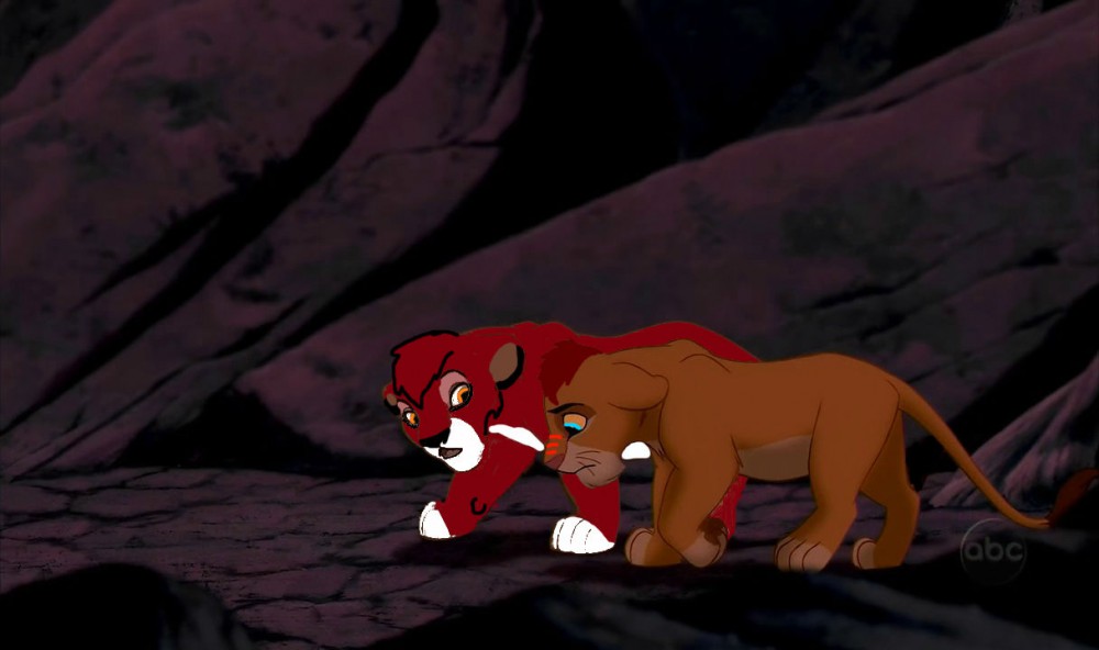 chuakari et kimba pour angeflapy !