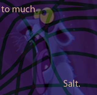 To much salt