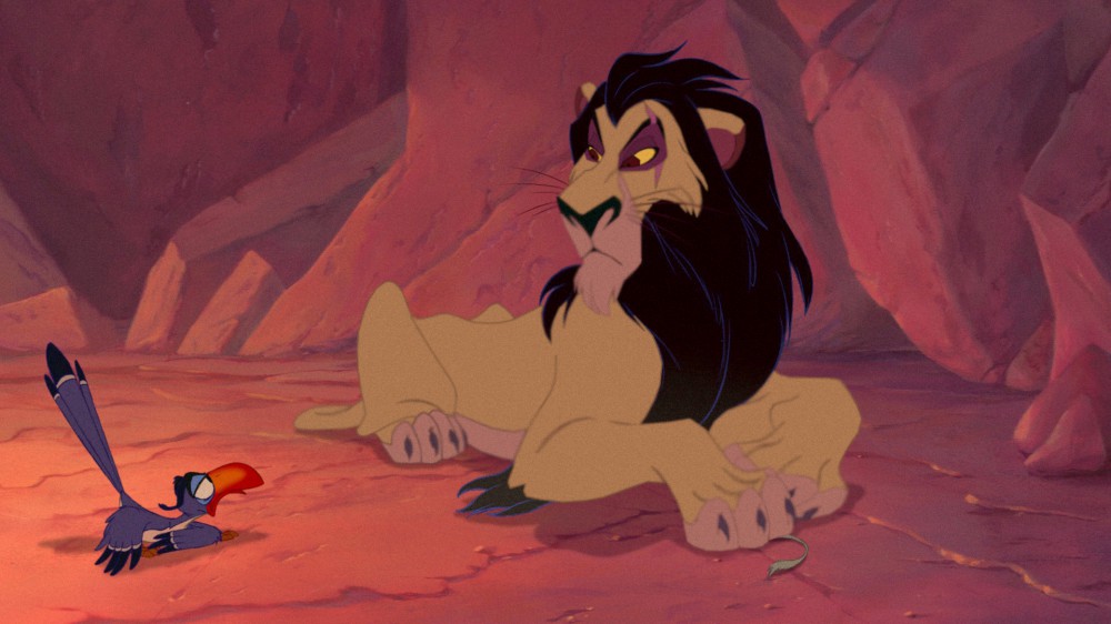 Scarabir Talking to Zazu