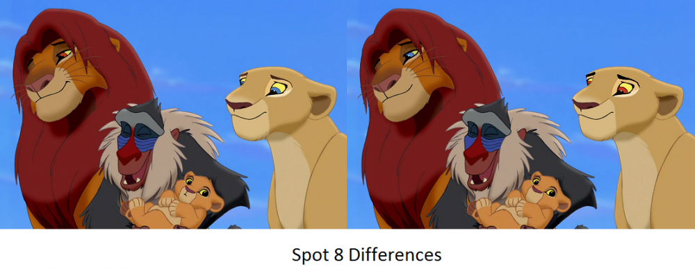 Spot 8 differences
