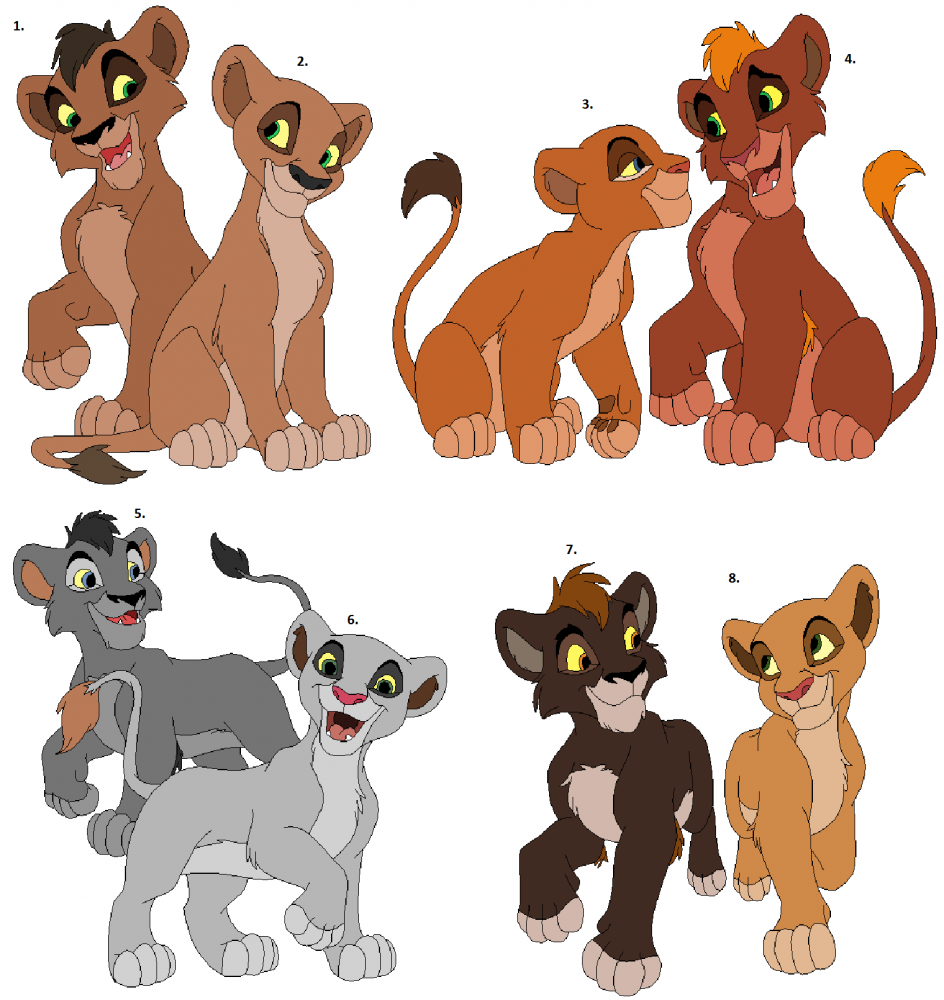 Huge Sibling Adoptables for Friends!