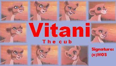Vitani the cub
