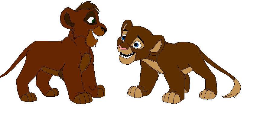 Kovu and Maya
