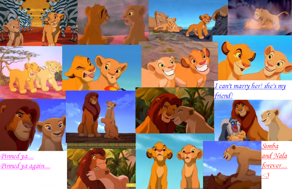Simba and Nala 