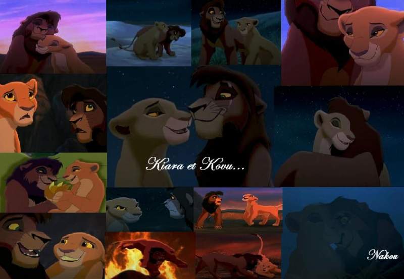 Montage Kiara et Kovu