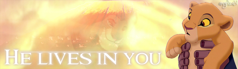 He lives in you