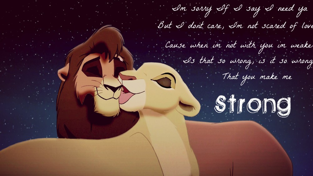 Strong -Kiara and Kovu-