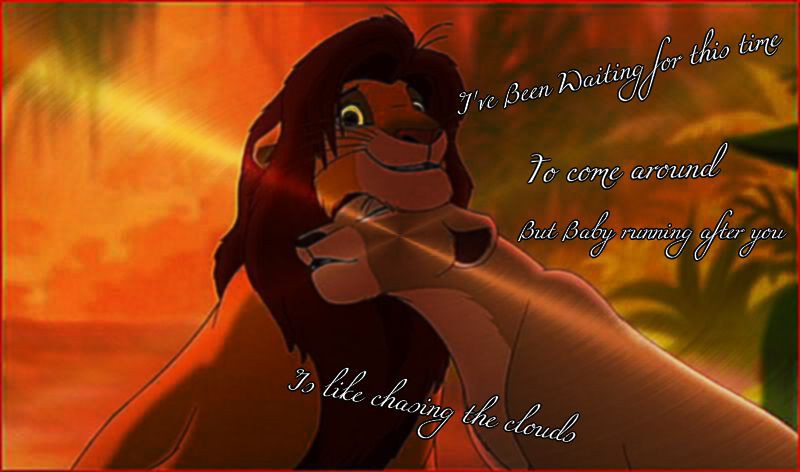 Story of my life -Simba and Nala-