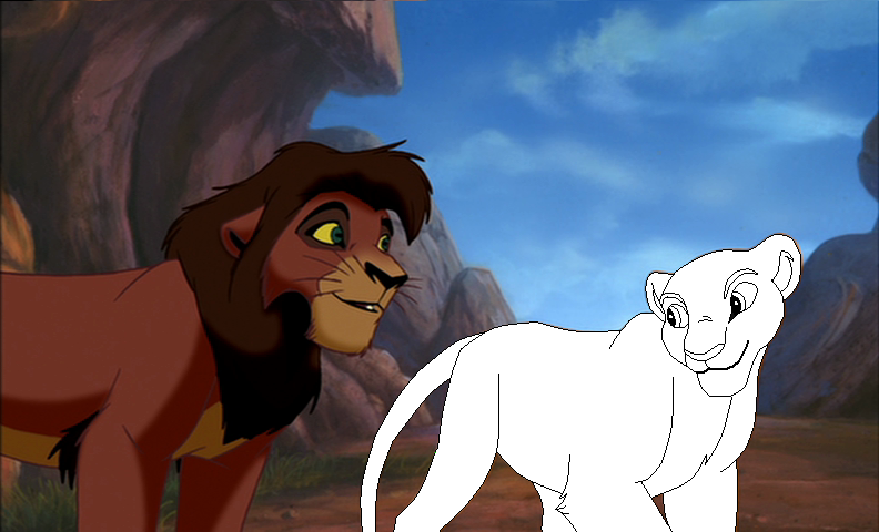 Kovu and OC render