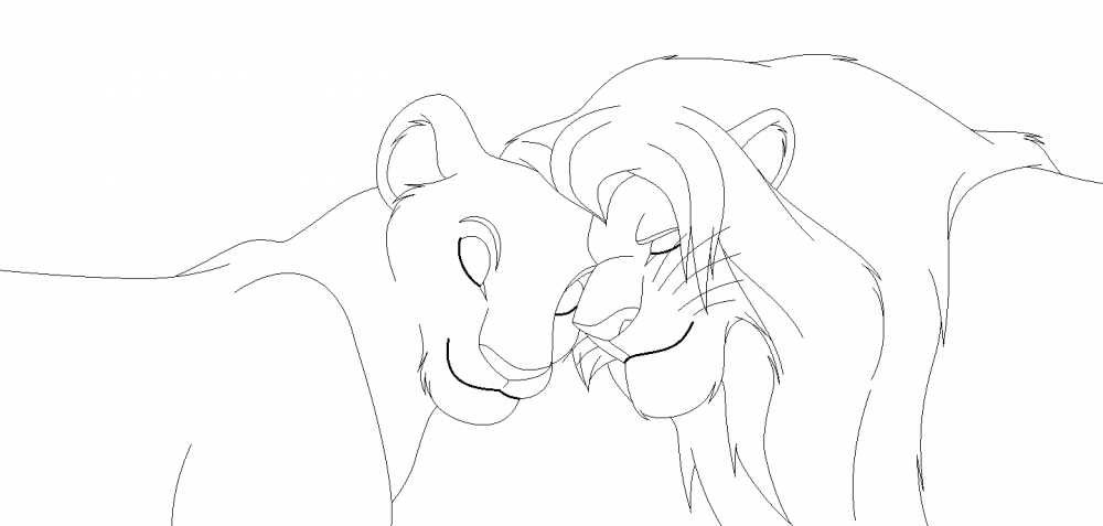 Romantic Lions Blank Render - FRIENDS ONLY