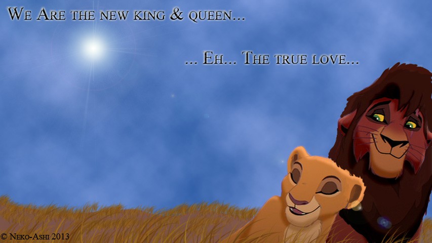 We are the new king & queen of the PrideLand!