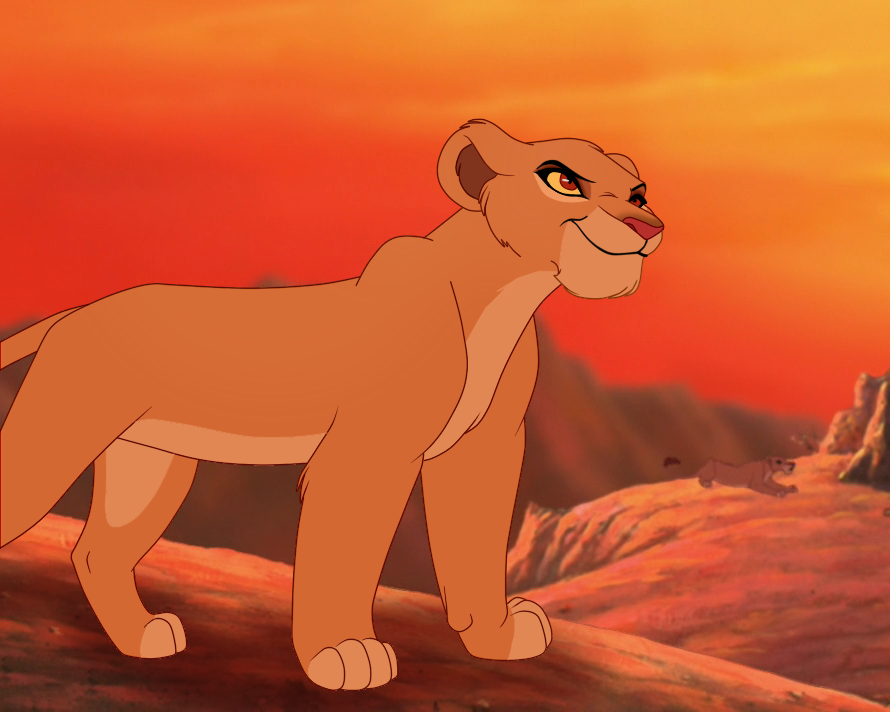 Evil Kion AU: Outlander and exiled Queen Kiara