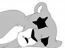 pasted out