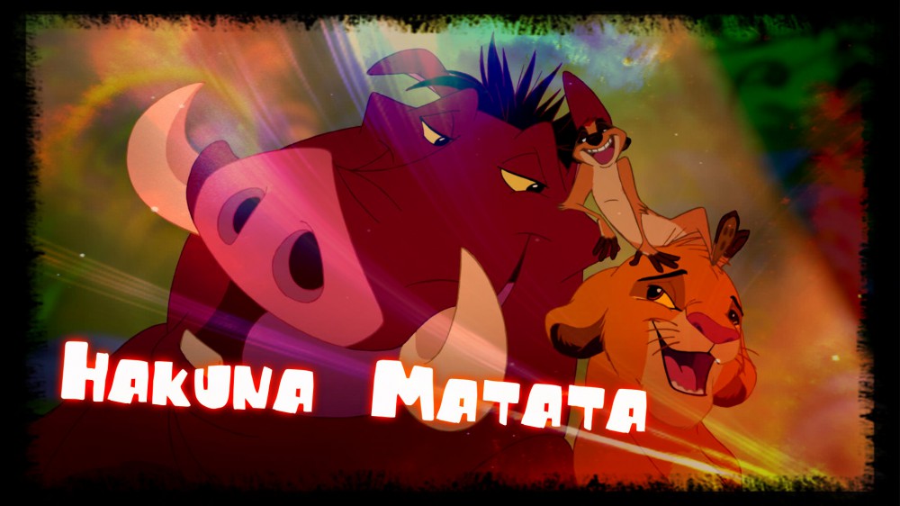 Hakuna Matata: Free Desktop Background