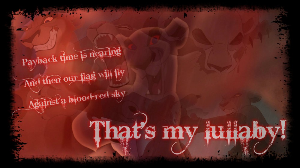 That's my Lullaby!