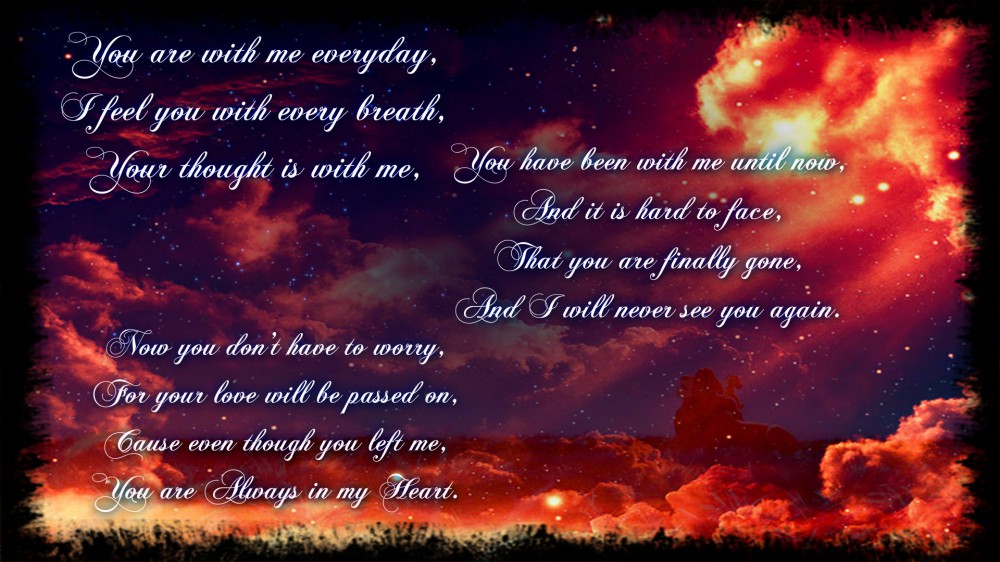 Always in my heart... 