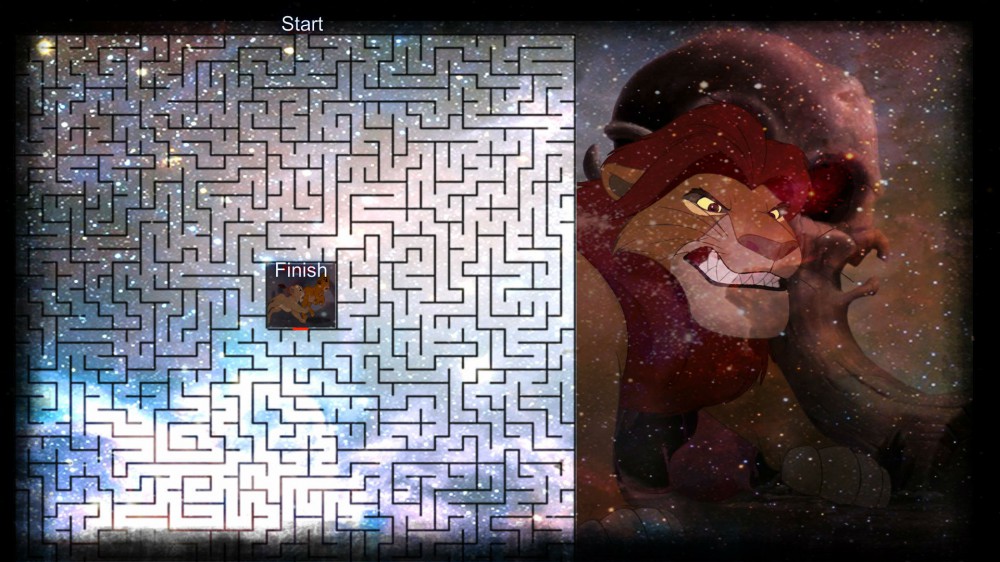 Help Mufasa rescue Simba and Nala
