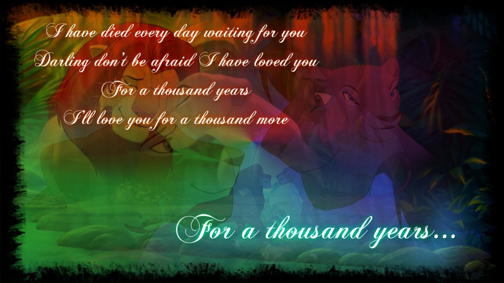 A Thousand Years...