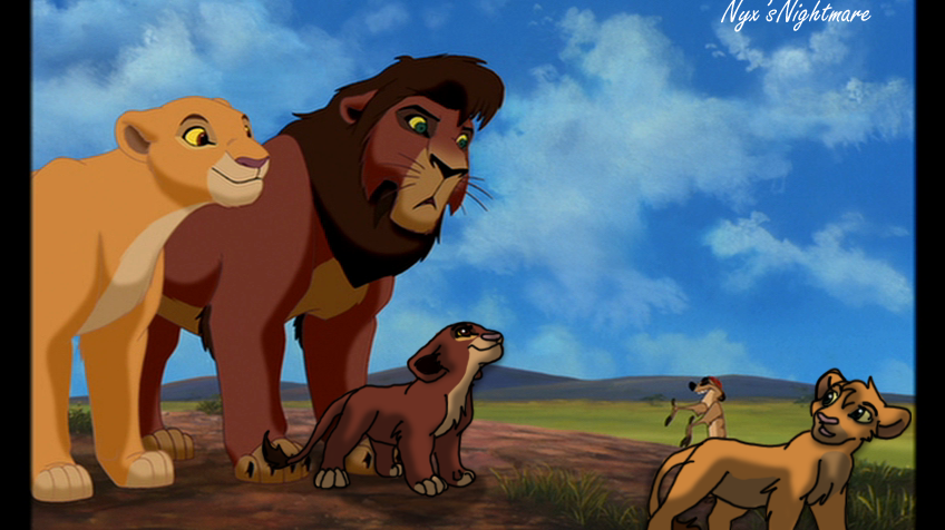 Kovu and Kiara Cubs