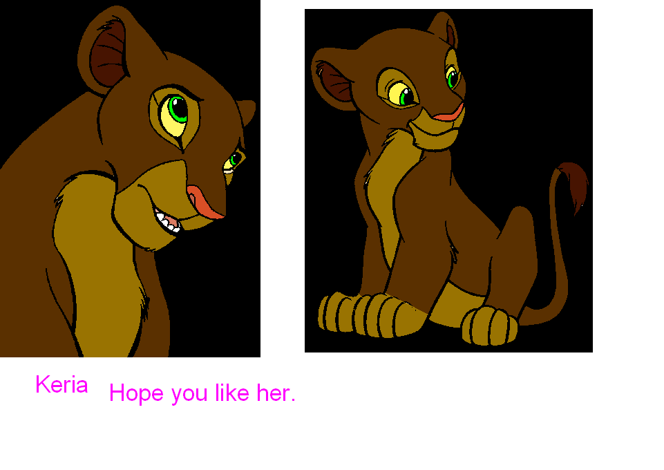 Hope you like her Kali.