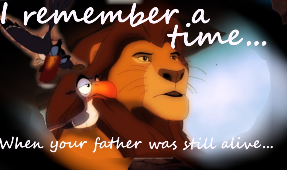 i remember a time