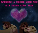 Spending a minute with you is a dream come true!