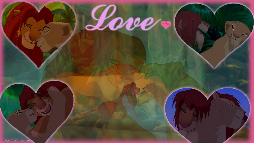 Happy Valentines day! Simba x Nala love