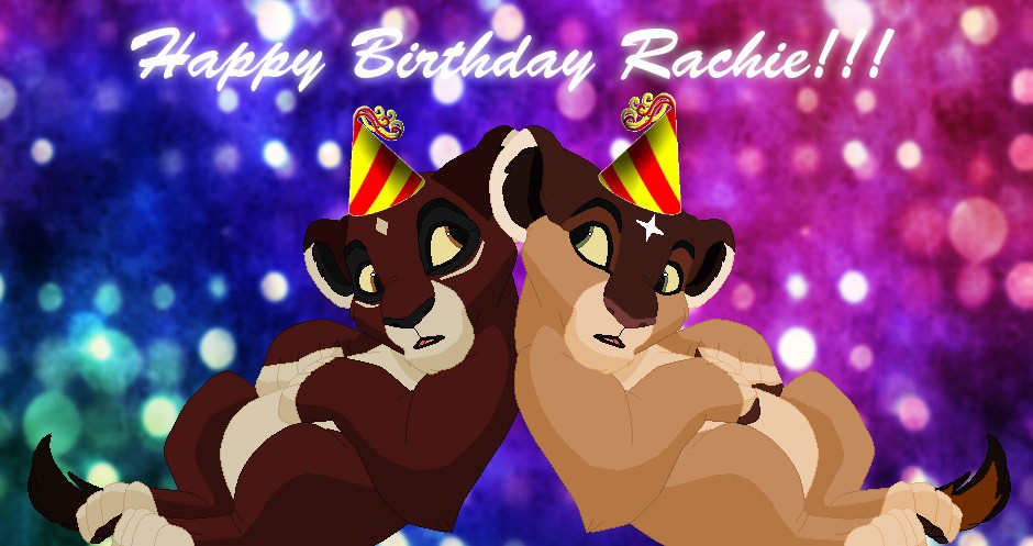 Happy Birthday Rachie sissie!