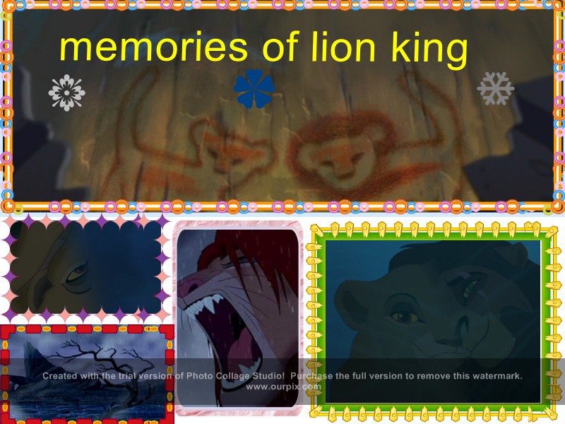 memories of lion king