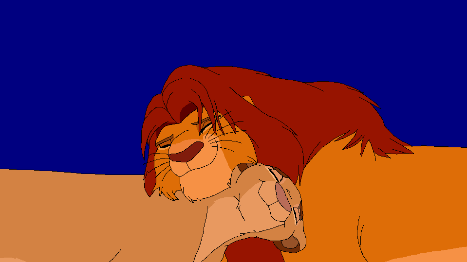 Young Mufasa and Sarabi