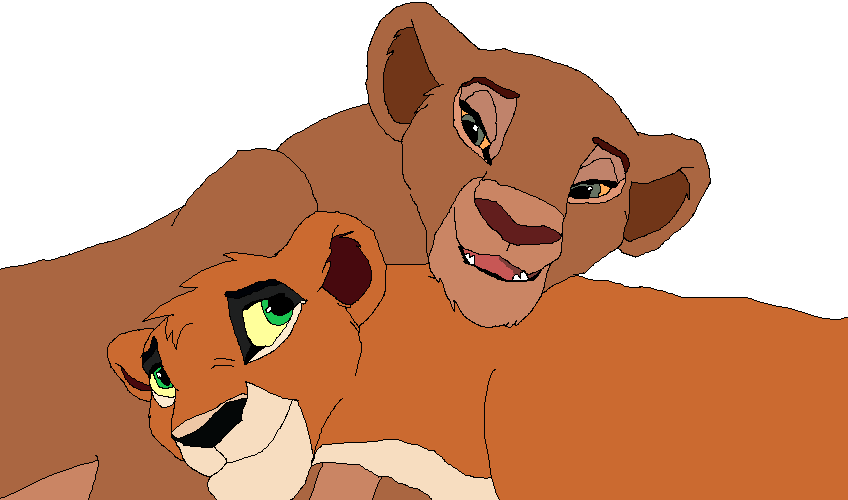 Scarla and Nala for Aleu15!
