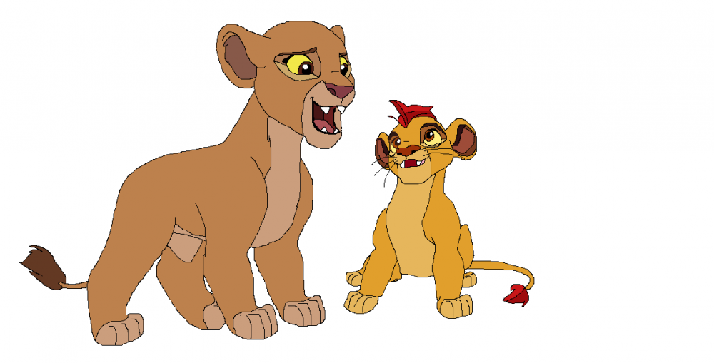 Older sister and her younger brother