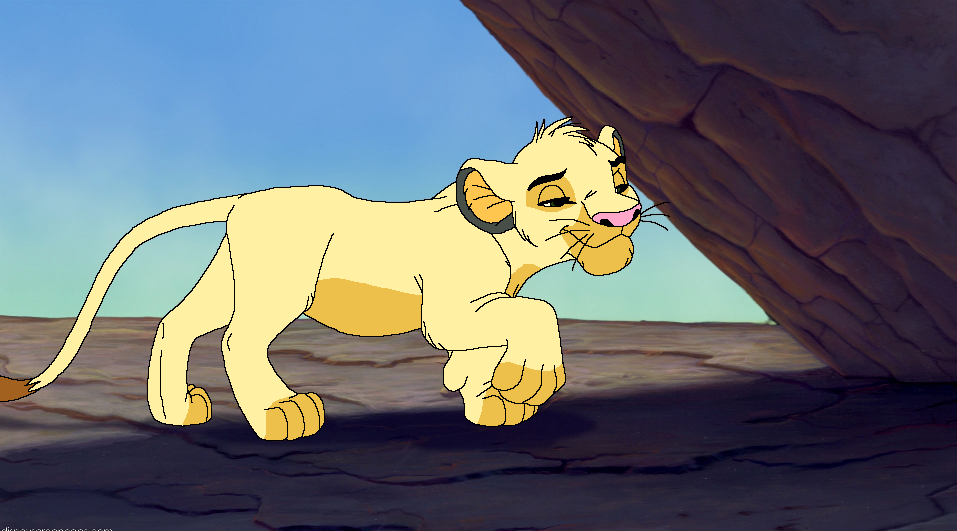 Kinjo as a cub 