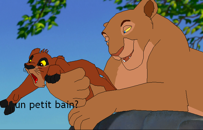 Un petit bain?