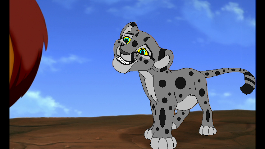 Ravenwhisper as a cub