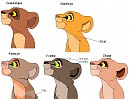 Five adoptable cubs