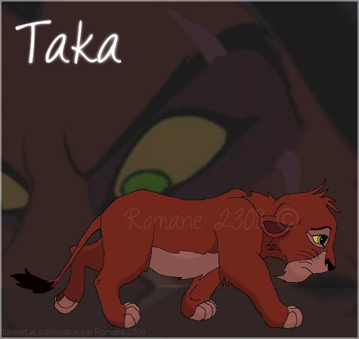 Taka/Scar lionceau