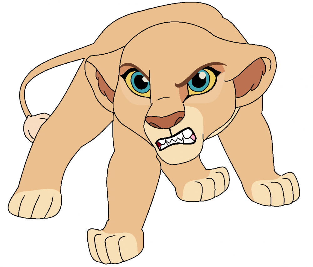 angry kitty