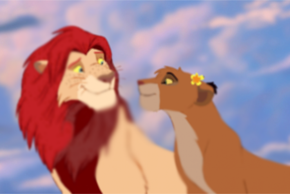 A queen and her guard 