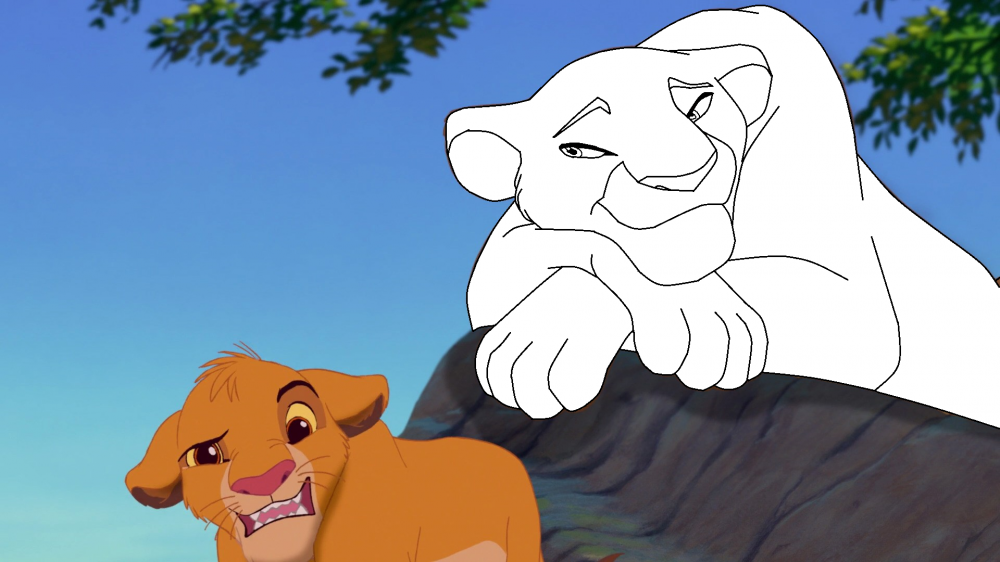 Base with simba