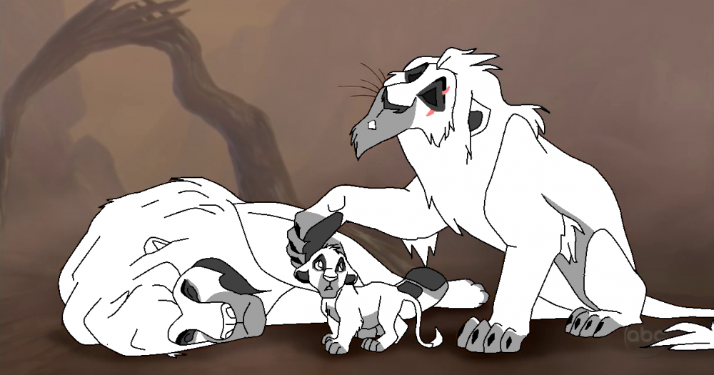 Simba, Scar and Mufasa Base