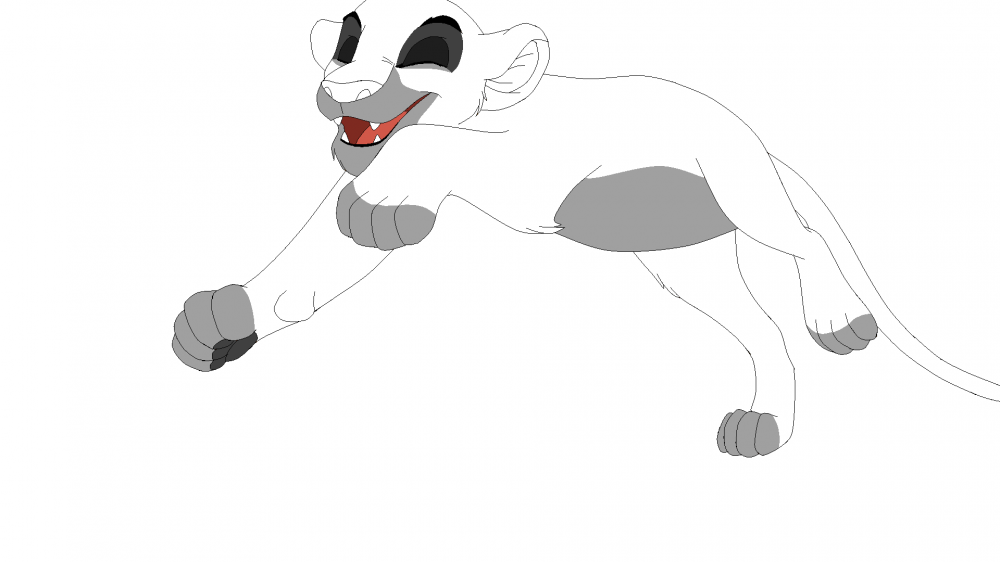 Simba as cub Base