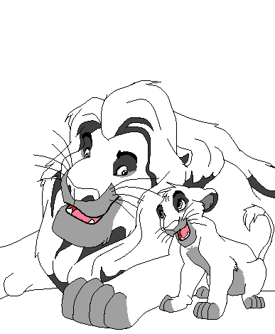 Mufasa and Simba Base