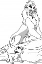 Simba and Scar base