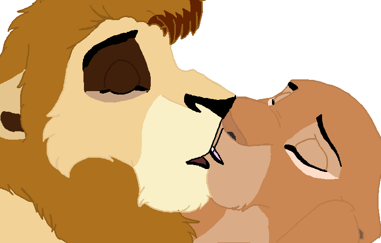 Loving kiss~